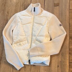 Moncler Cream Kids Puffer Jacket